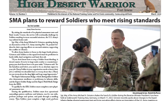 Fort Irwin High Desert Warrior – March 2023