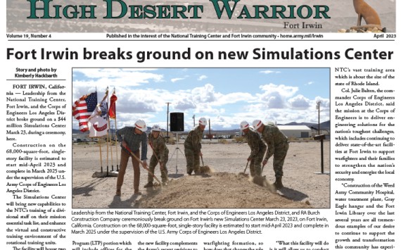 Fort Irwin High Desert Warrior – April 2023