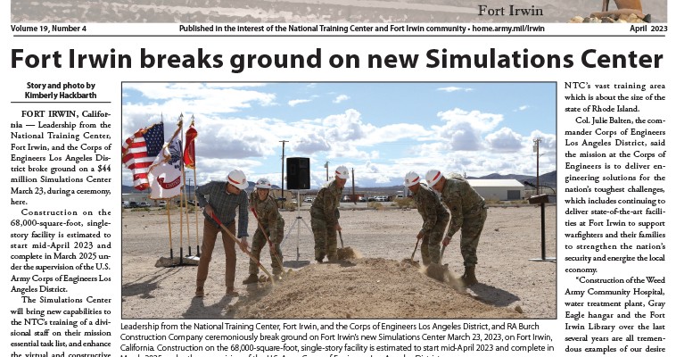 Fort Irwin High Desert Warrior – April 2023