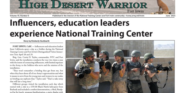 Fort Irwin High Desert Warrior – June 2023