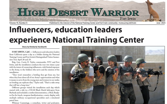 Fort Irwin High Desert Warrior – June 2023