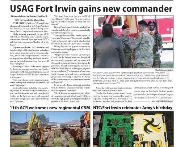 Fort Irwin High Desert Warrior – July 2023