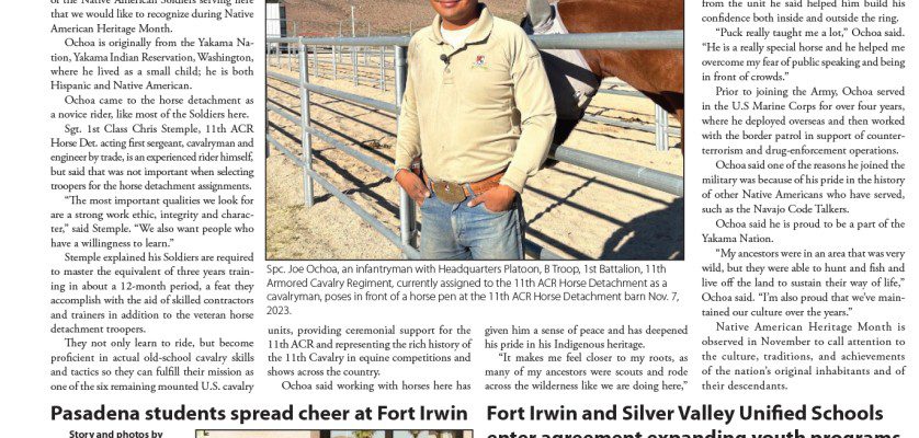 Fort Irwin High Desert Warrior – December 2023