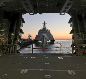Navy photograph by Lt. Miranda V. Williams