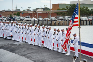 Navy photo of Seaman Patrick T. Bauer