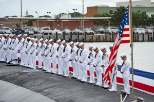 Navy photograph by Seaman Patrick T. Bauer