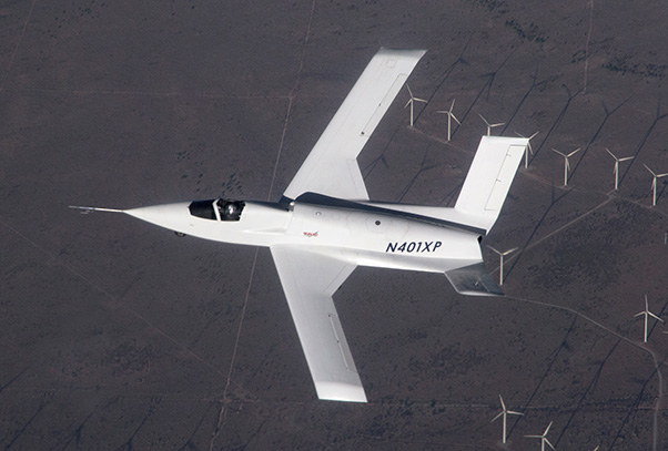 Scaled completes first flight of new experimental aircraft, Model 401 ...