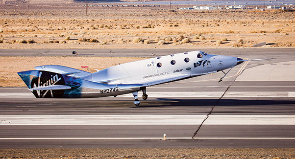 virgin galactic point to point travel