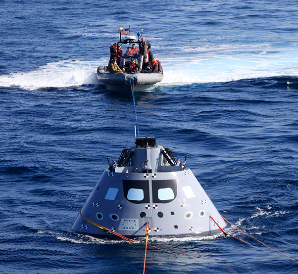 Orion spacecraft recovery rehearsal underway | Aerotech News & Review