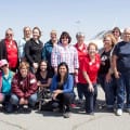 Members of The Antelope Valley Chapter of the Ninety-Nines enjoy the 28th annual Poker Run Flight and Barbeque at the Gen. William J. Fox Airfield April 8, raising funds to help provide flying scholarships for female students in aviation programs. For details, call 626-484-2898, or email to lkhsia@aol.com or scholarship-applications-av99s@googlegroups.com. Photograph by Linda KC Reynolds