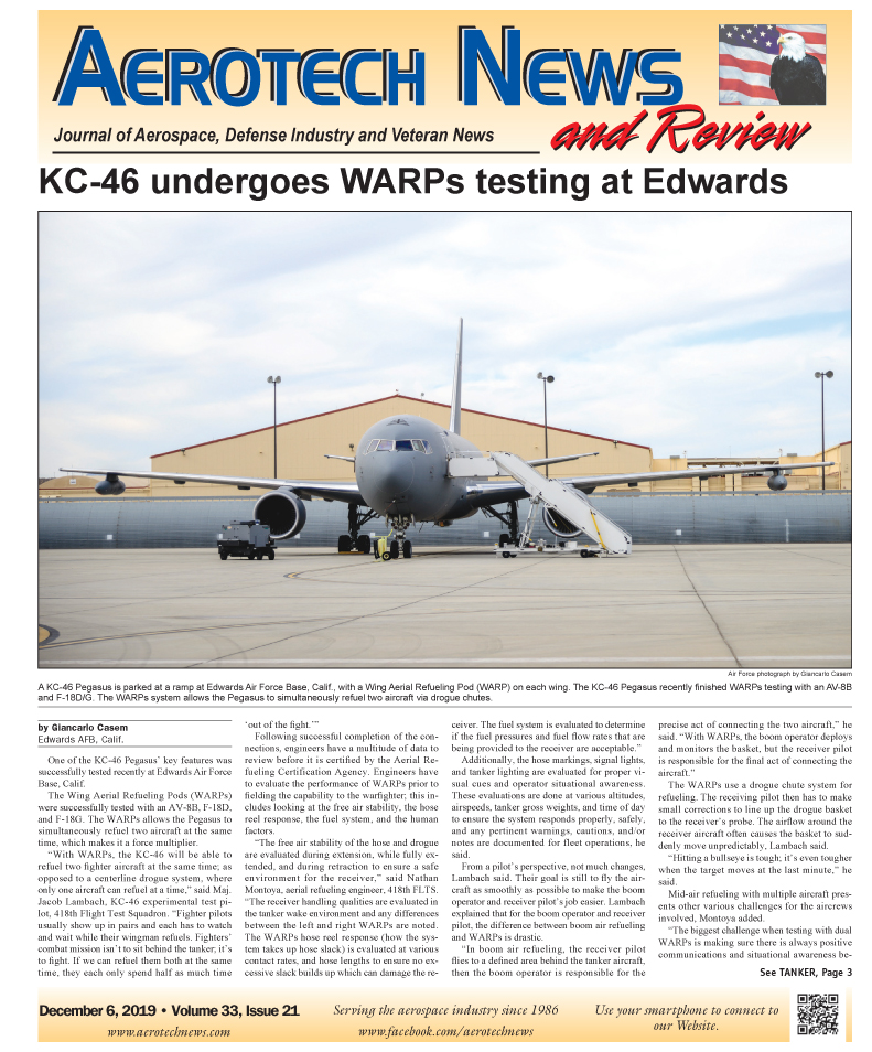 Aerotech News Digital Edition - December 6, 2019