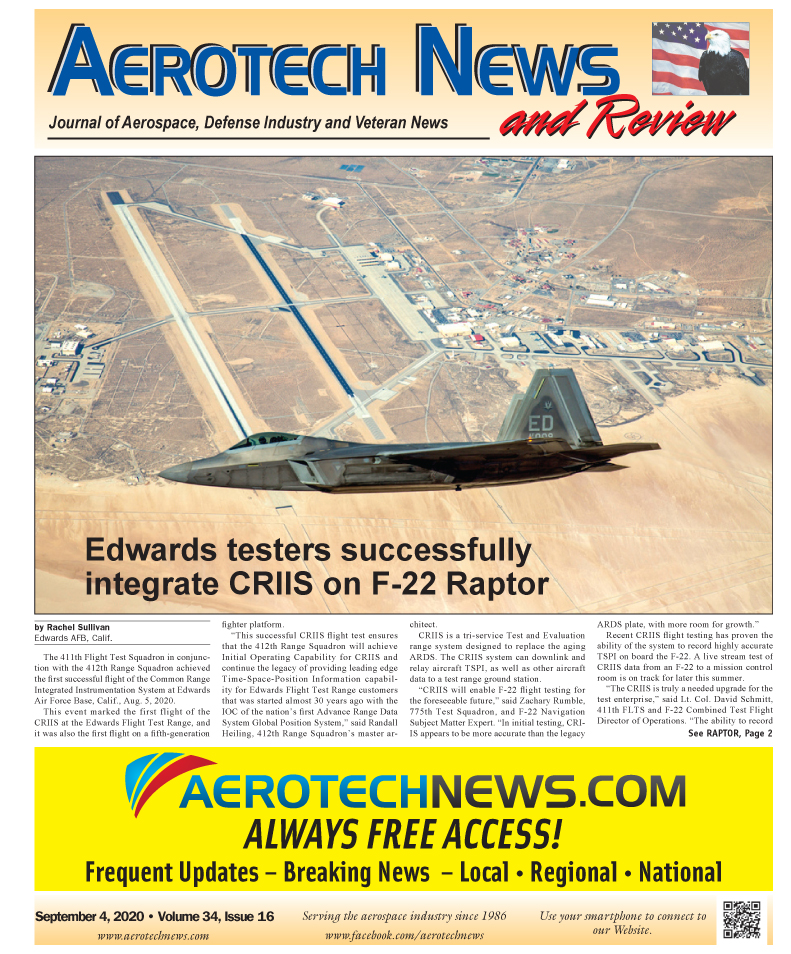 Aerotech News Digital Edition - September 4, 2020
