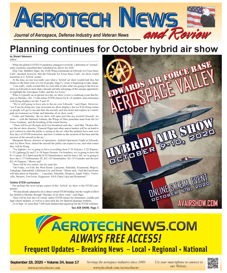 Aerotech News Digital Edition - September 18, 2020