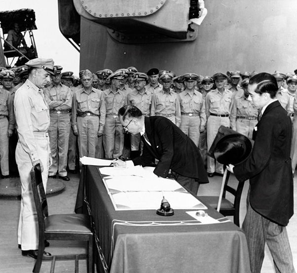 when did japan surrender when did japan surrender