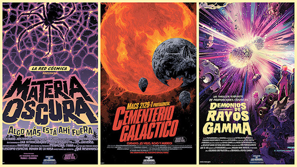 New NASA posters feature cosmic frights for Halloween