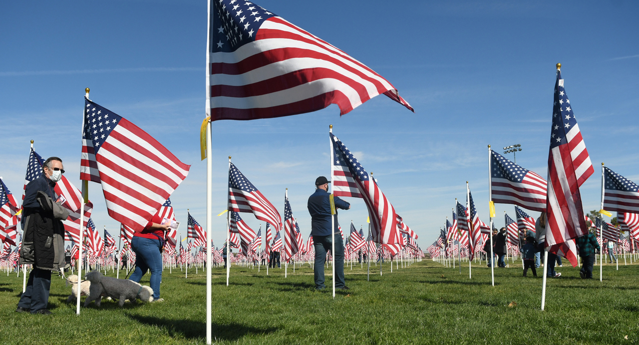 Healing and Honor Field Veterans Day 2020