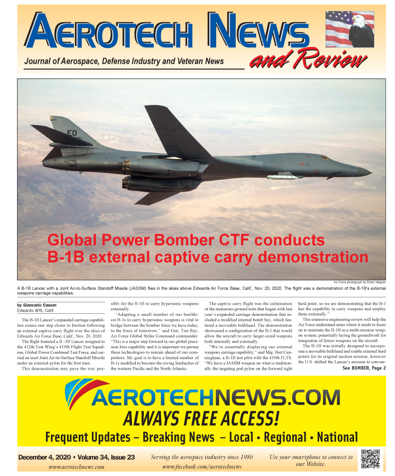 Aerotech News Digital Edition - December 4, 2020