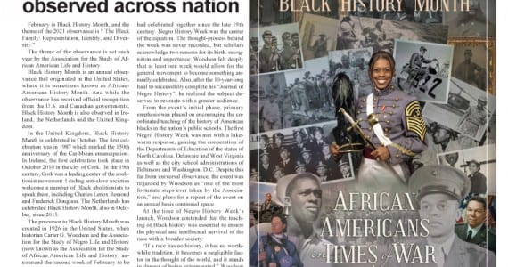 Aerotech News Black History Special Edition – January 29, 2021