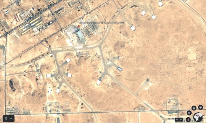 iraq attack1 Rockets hit airbase in Iraq hosting U.S. troops