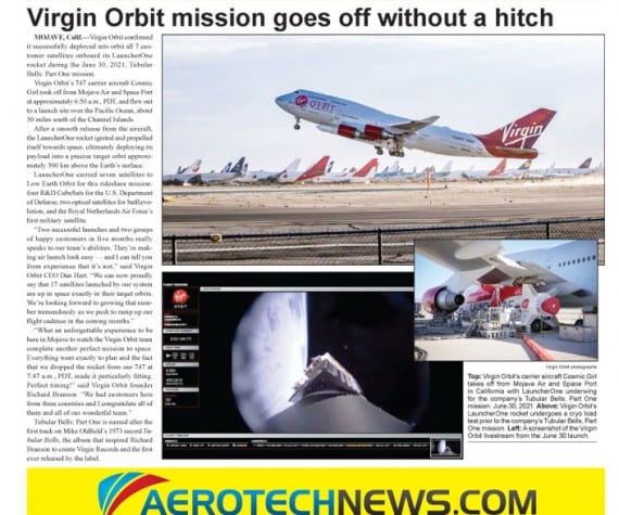 Aerotech News Digital Edition - July 9, 2021