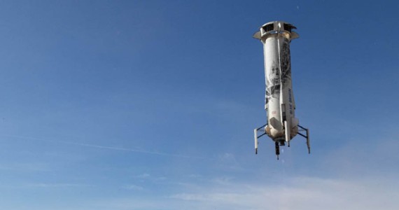 NASA technologies showcased with the New Shepard booster