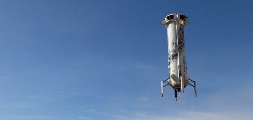 NASA technologies showcased with the New Shepard booster