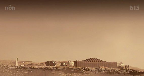 Mars Dune Alpha Conceptual Render