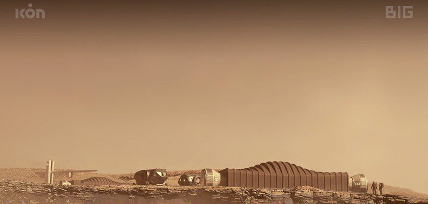 Mars Dune Alpha Conceptual Render