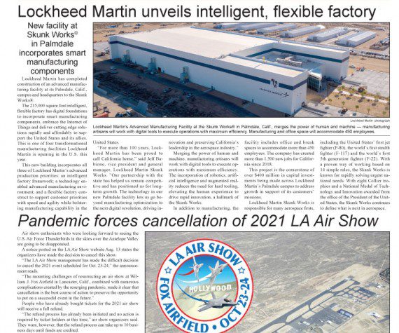 Aerotech News Digital Edition - August 20, 2021