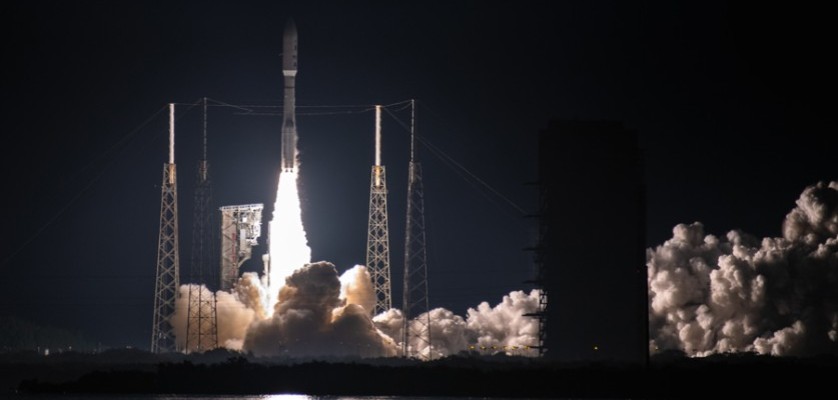 A United Launch Alliance Atlas V rocket lifts off