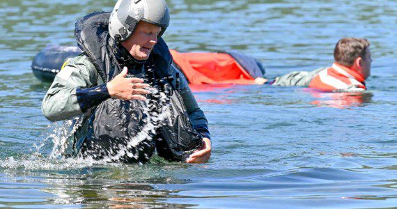 National Guard, California, Oregon, 144th FW, 173rd FW, Cultus Lake, Water Survival, Aircrew Flight Equipment