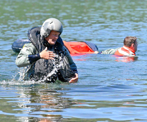 National Guard, California, Oregon, 144th FW, 173rd FW, Cultus Lake, Water Survival, Aircrew Flight Equipment