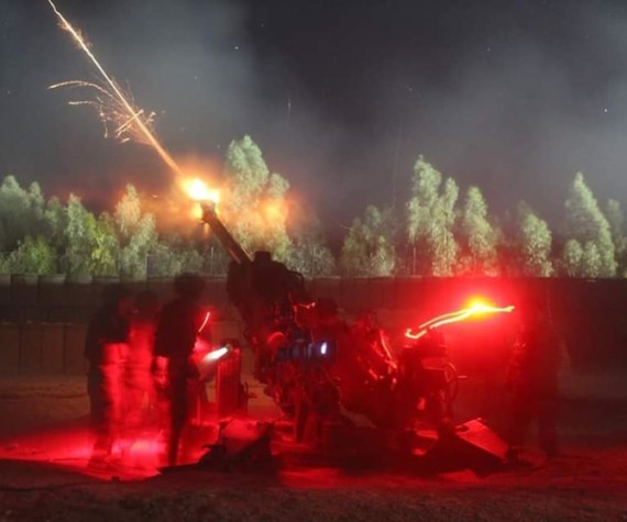 Soldiers conduct night fire missions with an M777 howitzer in support of combat operations, Dec. 6, 2018, in Afghanistan. The Defense Department announced that 16 howitzers are bound for Ukraine in the latest presidential drawdown authority security package, valued at $625 million. (Army photograph)