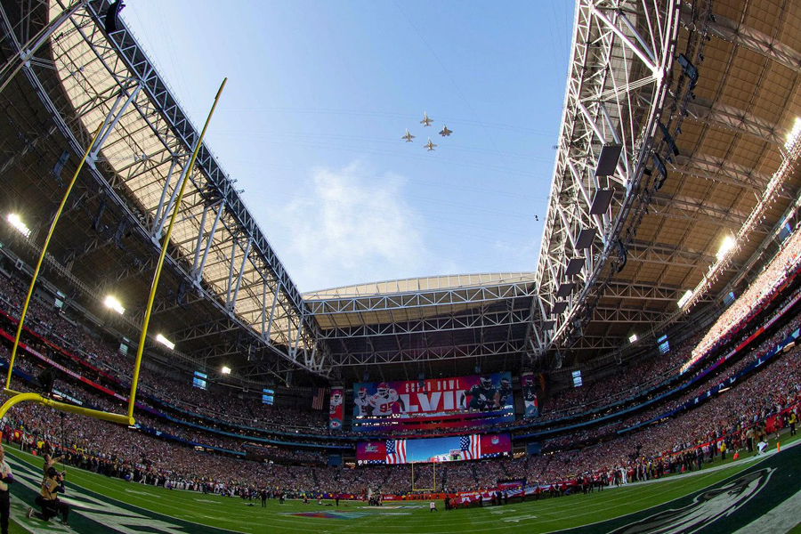 Flyovers and football DOD has a supersized Super Bowl week Aerotech