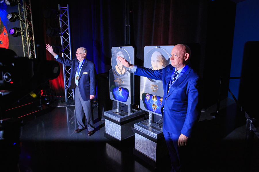 Two space pioneers inducted into Astronaut Hall of Fame