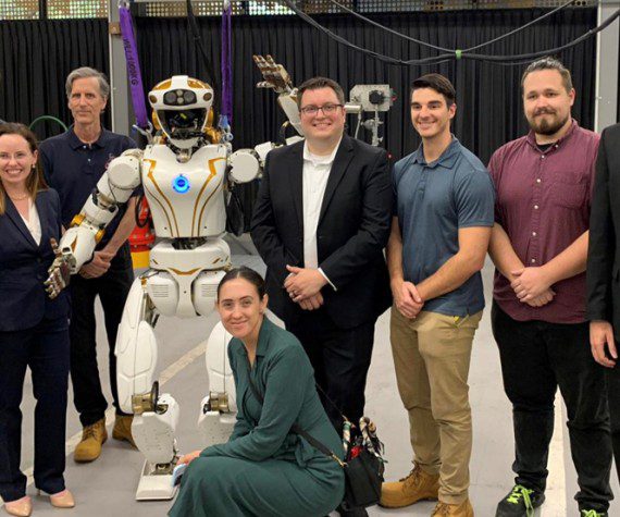 NASA’s Valkyrie robot is beginning a new mission half a world away from its home at the agency’s Johnson Space Center in Houston. As part of a reimbursable Space Act Agreement with Woodside Energy in Perth, Western Australia, NASA plans to use a Valkyrie robot to develop remote mobile dexterous manipulation capabilities to accommodate remote caretaking of uncrewed and offshore energy facilities. Woodside Energy will test the resulting software and provide data and feedback to NASA, helping accelerate the maturation of robotic technology. Under this second reimbursable collaboration with Woodside, Valkyrie will advance robotic remote operations capabilities which have potential to improve the efficiency of Woodside’s offshore and remote operations while also increasing safety for both its personnel and the environment. In addition, the new capabilities may have applications for NASA’s Artemis missions and for other Earth-based robotics objectives.  NASA plans to leverage experience operating Valkyrie in Woodside’s facilities to learn how to better design robots for work in dirty and hazardous conditions, like those found on the Moon at the long-term worksites and habitats that will be established as part of future Artemis missions. Remotely operated mobile robots on the lunar and Martian surface could enable Earth-based operators to conduct important activities, even when astronauts are not physically present. These activities include inspection and maintenance of infrastructure and plants that leverage resources and materials to produce new items, enabling astronauts to live off the land. Woodside’s testing will also provide valuable data for NASA engineers on the use of advanced robots in similar terrestrial applications. “We are pleased to be starting the next phase of development and testing of advanced robotic systems that have the potential to positively impact life on Earth by allowing safer operations in hazardous environments,” says Shaun Azimi, lead of the dexterous robotics team at NASA Johnson. “These demonstrations will evaluate the current potential of advanced robots to extend the reach of humans and help humanity explore and work safely anywhere.” To deliver the robot, the NASA dexterous robotics team from Johnson traveled to the Woodside headquarters in Perth, Western Australia. The team prepared the Valkyrie robot and conducted training with the Woodside team on its operations. The work culminated in a visit with representatives from the government of Western Australia and the U.S. Consul General in Perth. Valkyrie and other advanced mobile robots can be vital tools in allowing humans to supervise dangerous work remotely and to offload dull and repetitive tasks, enabling humans to work on higher level tasks, including deploying and maintaining robots. These principles apply to both space and Earth, where companies are recognizing the value of human-scale robots. Using robots to enhance Artemis missions can help humanity build a long-term presence on the lunar surface and one day on other planets like Mars. Through domestic and international commercial partnerships, NASA is creating the next generation of human-scale robotic capabilities. Supporting Valkyrie’s development on Earth will create data and lessons learned that NASA teams will apply to current and future robotics and automation development for use in space. NASA will apply the software development work done on Valkyrie to upcoming hardware releases and perform operational demonstrations with Woodside as a part of the reimbursable collaboration in 2026-2027 to prove the robot’s capabilities in relevant remote, operational settings.