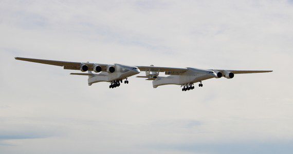 Stratolaunch flies second captive carry flight with fueled TA-1 test vehicle