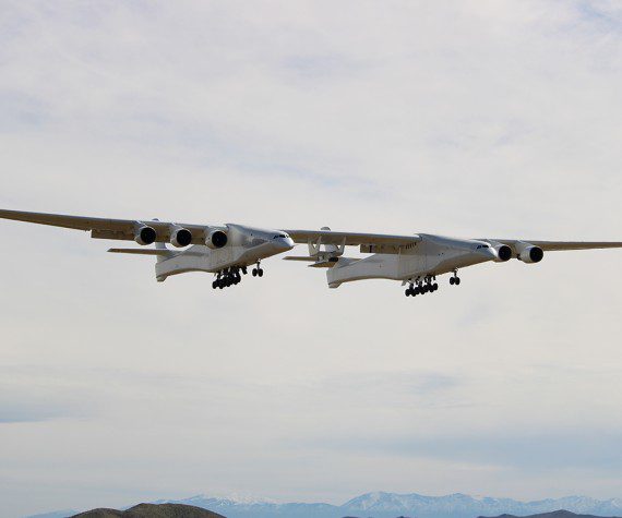 Stratolaunch flies second captive carry flight with fueled TA-1 test vehicle