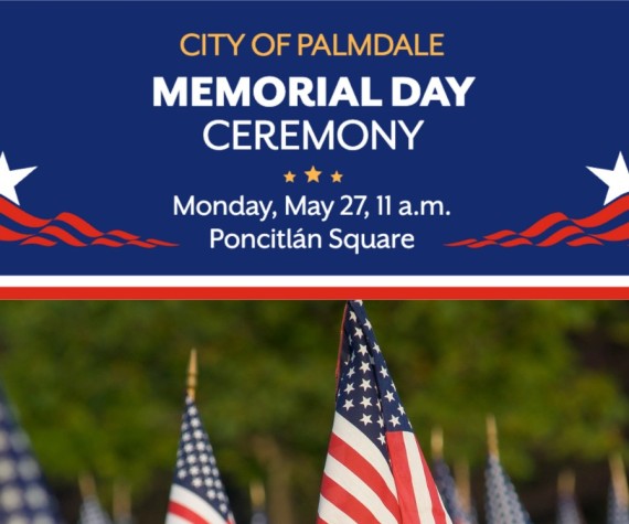 Palmdale host Memorial Day Ceremony in Honor of Fallen Heroes