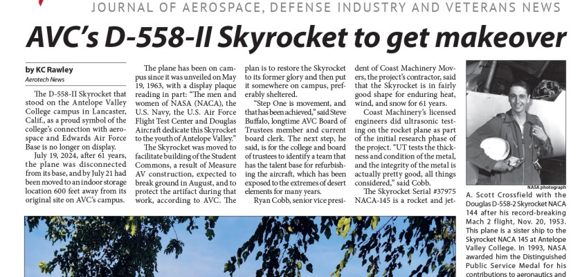 Aerotech News and Review – August 2024