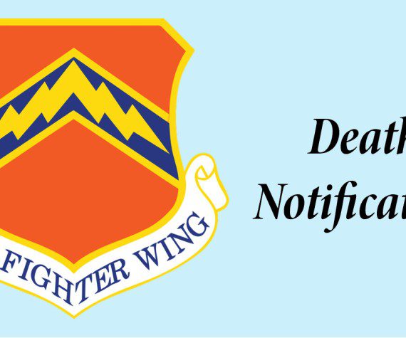 56th Fighter Wing Leadership death notification