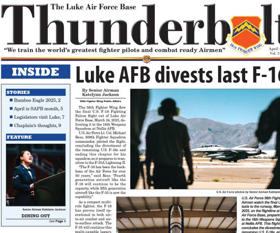 Luke AFB Thunderbolt – April 4 2025