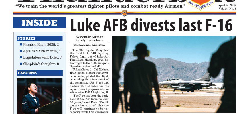 Luke AFB Thunderbolt – April 4 2025