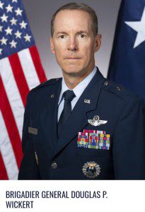Brig. Gen. Douglas P. Wickert, former commander of the 412th Test Wing. (Air Force photograph)