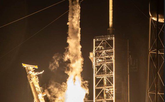 U.S. Space Force’s National Security Space Launch (NSSL) program launched the USSF-36 mission carrying the U.S. Air Force X-37B Orbital Test Vehicle (OTV) spacecraft, at 11:50 p.m. EST (8:50 p.m. PST) into orbit Aug. 21 from historic Launch Complex (LC)-39A at NASA’s Kennedy Space Center, Florida. (Photo credit: SpaceX)