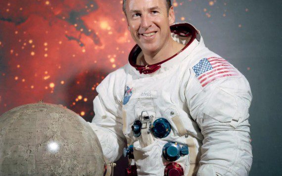 Portrait of NASA astronaut Jim Lovell Credit: NASA